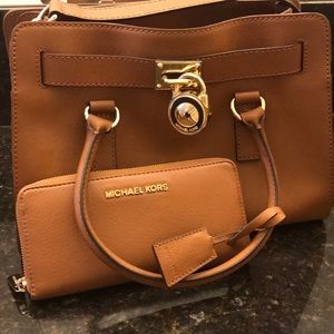 Michael Kors purse and wallet